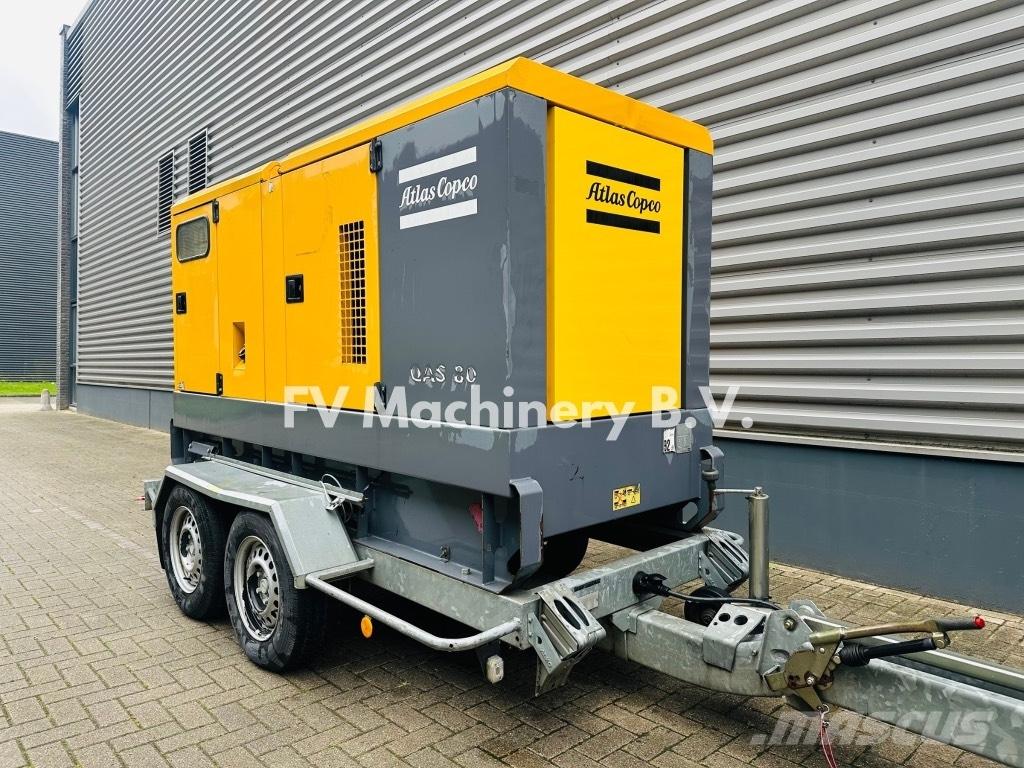 Atlas Copco QAS 80 Geradores Diesel