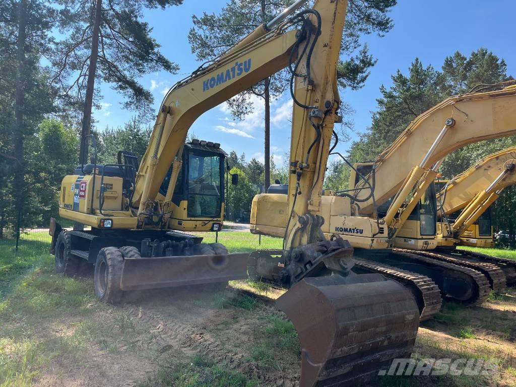 Komatsu PW 160-7 Escavadoras de rodas
