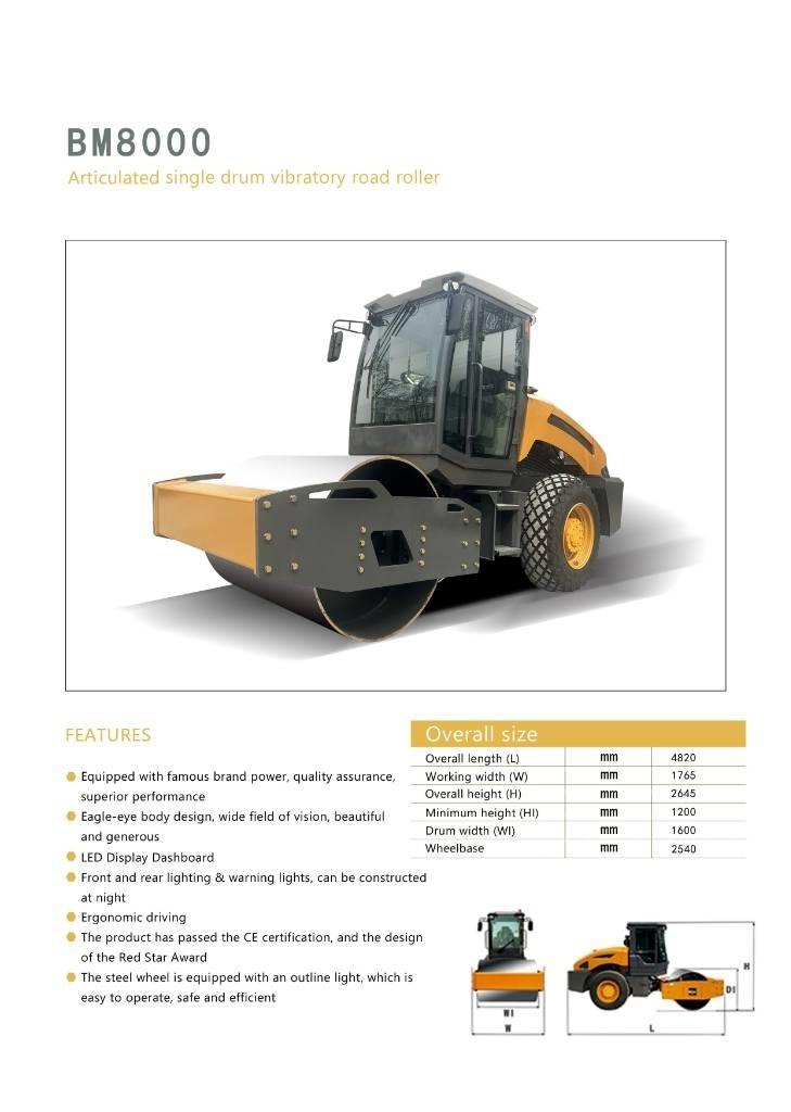 SDBM BM8000 Cilindros Compactadores monocilíndricos