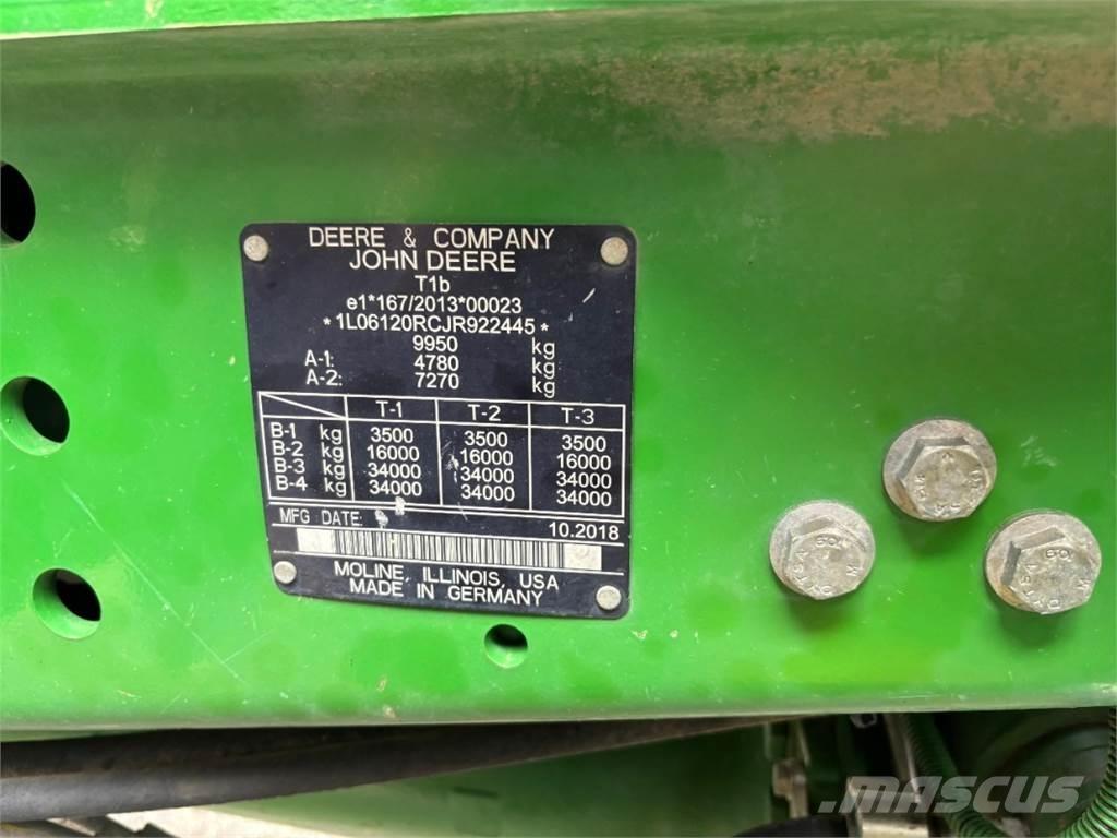John Deere 6120R Tratores Agrícolas usados