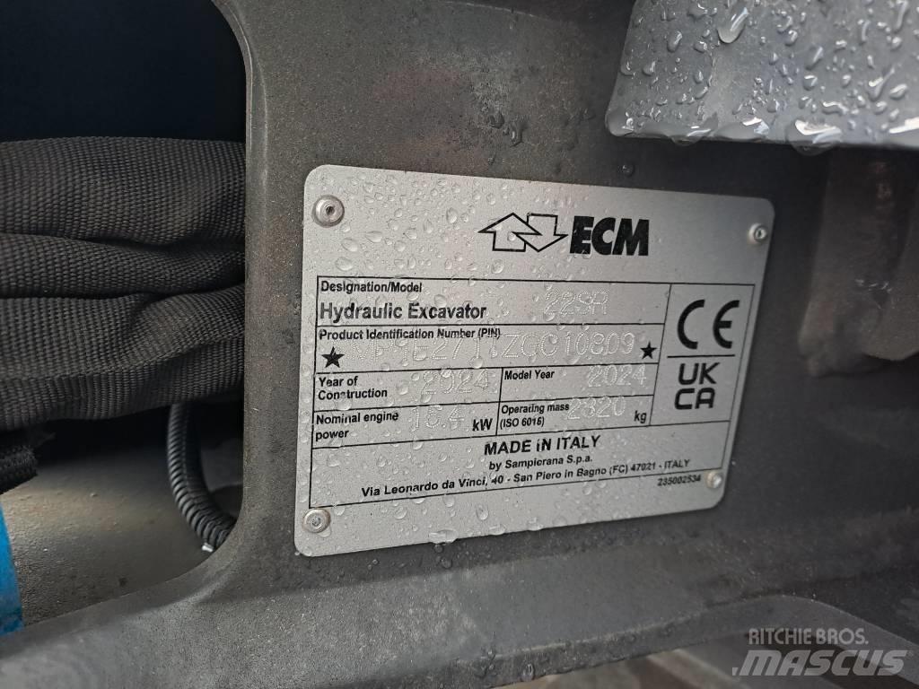 ECM 22 SR Mini Escavadoras <7t