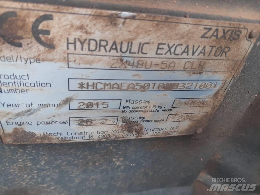 Hitachi ZX 40 Mini Escavadoras <7t