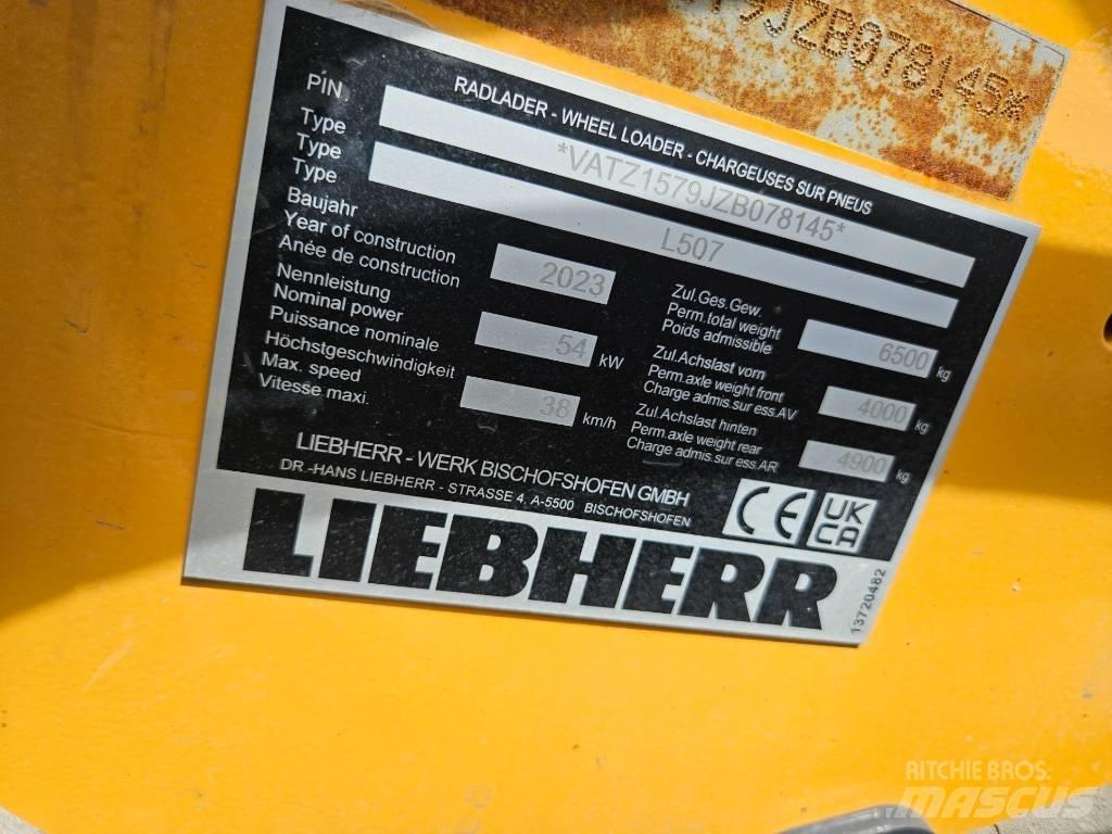 Liebherr L 507 S Pás carregadoras de rodas
