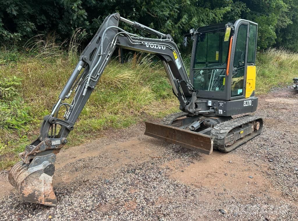 Volvo EC 27 D Mini Escavadoras <7t