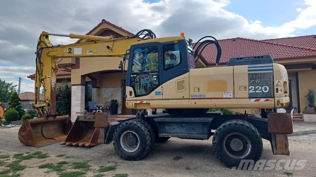 Komatsu PW 220-7 Escavadoras de rodas