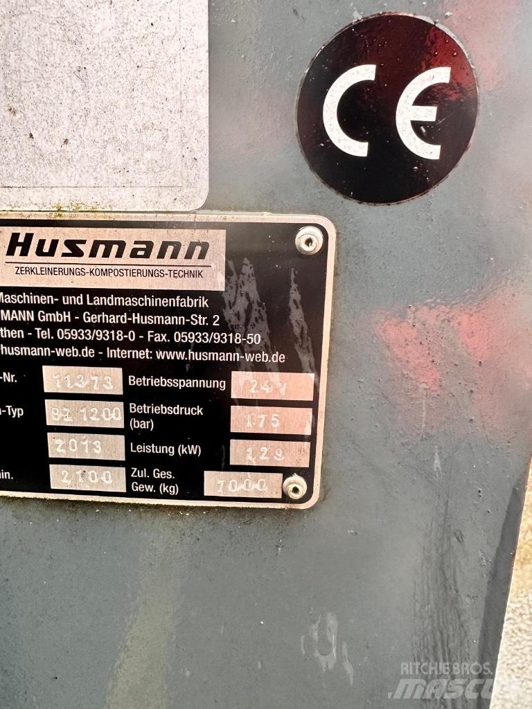 Husmann BZ1200 Cortadores de madeira