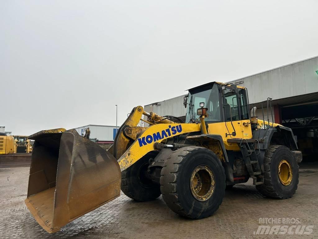 Komatsu WA 380-6 Pás carregadoras de rodas