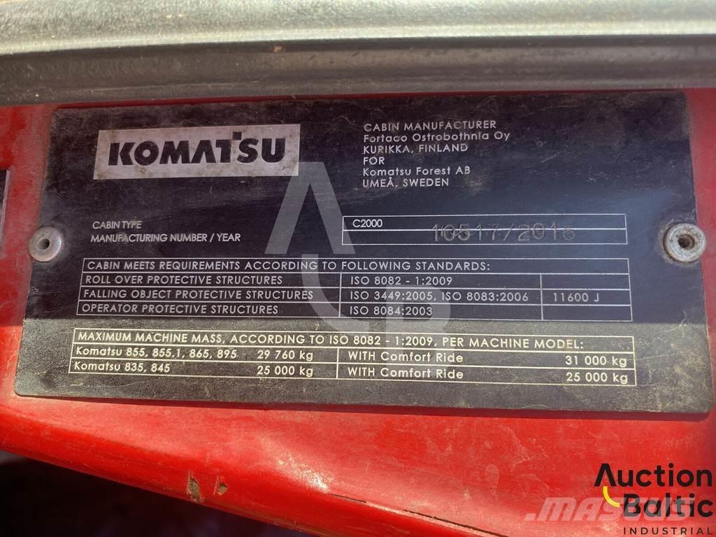 Komatsu 895 Forwarders florestais