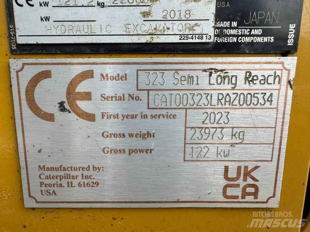 CAT 323 Escavadoras de rastos