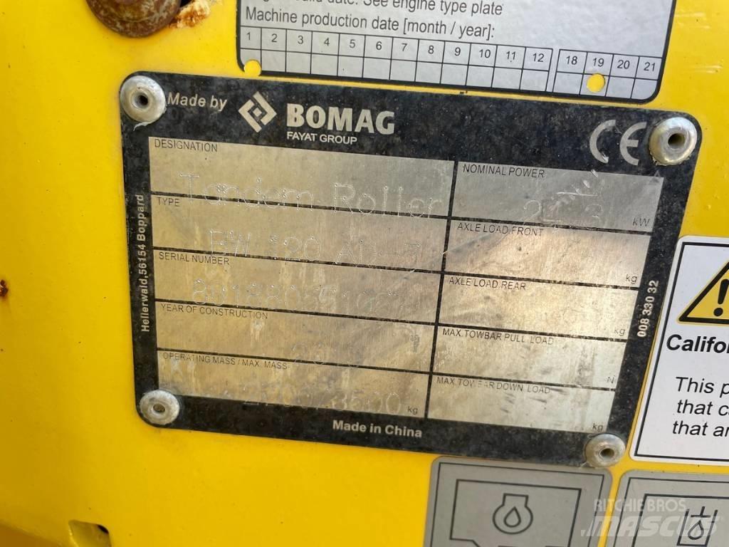 Bomag BW 120 AD-5 Cilindros Compactadores tandem
