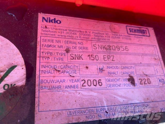 Nido SNK150 EPZ Lâminas de neve e arados