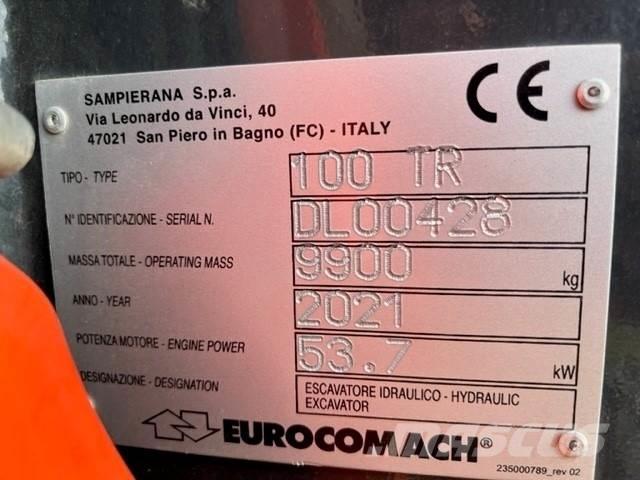 Eurocomach 100TR Mini Escavadoras <7t