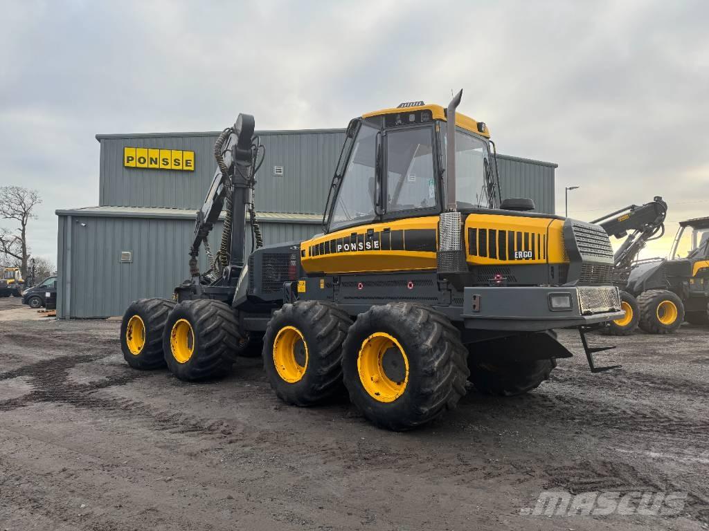 Ponsse Ergo 8W Processadores florestais