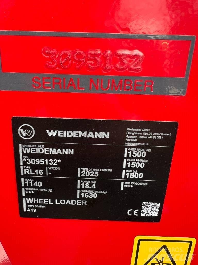 Weidemann 1140 Carregadora multifunções