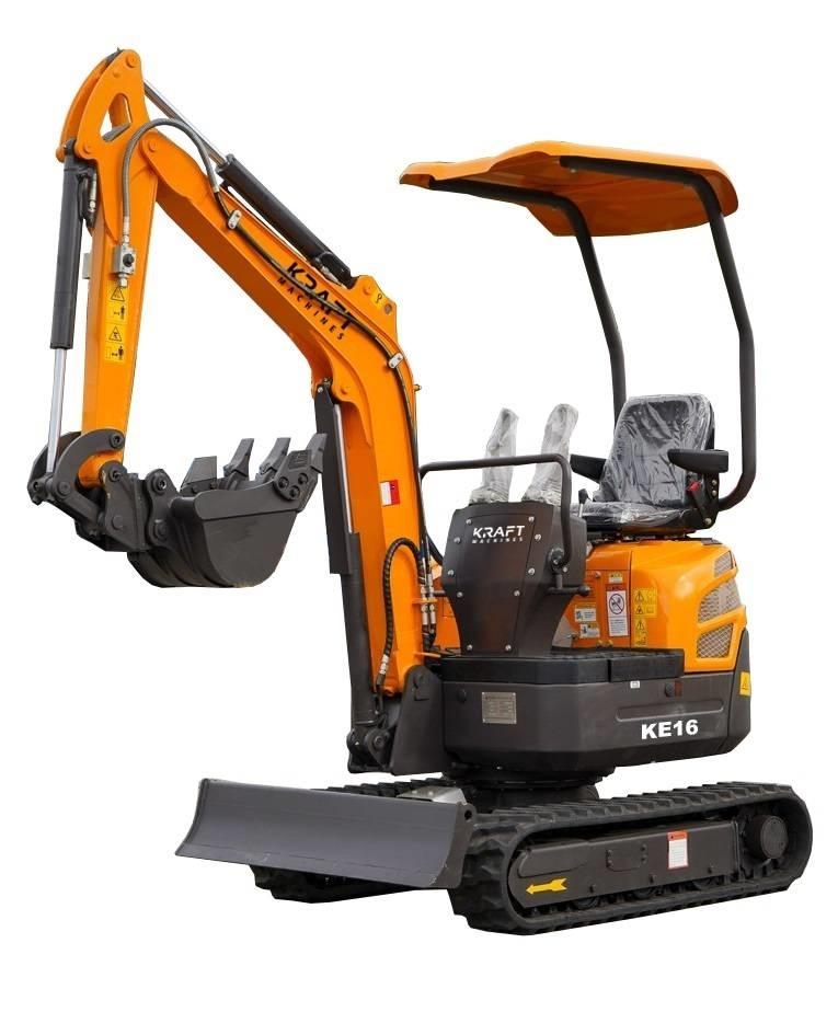 Kraft KE16 Mini Escavadoras <7t
