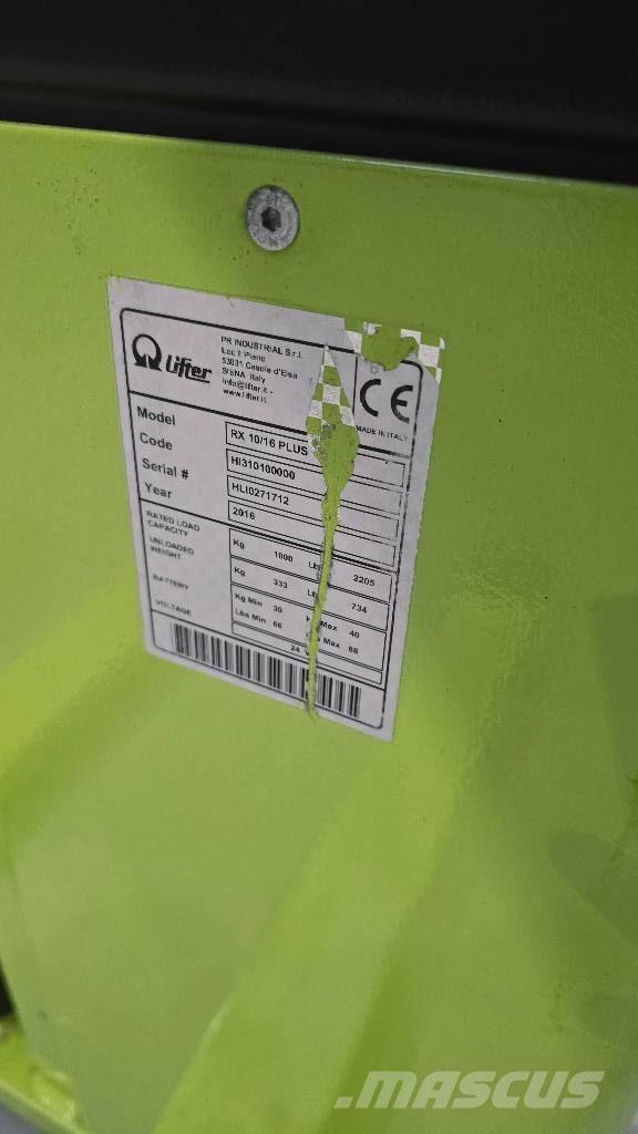 Pramac RX 10/16 Empilhador para operador externo