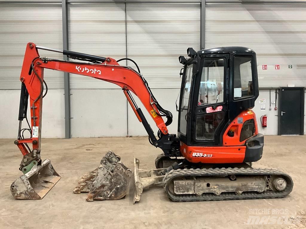 Kubota U 35-3 A 3 Mini Escavadoras <7t
