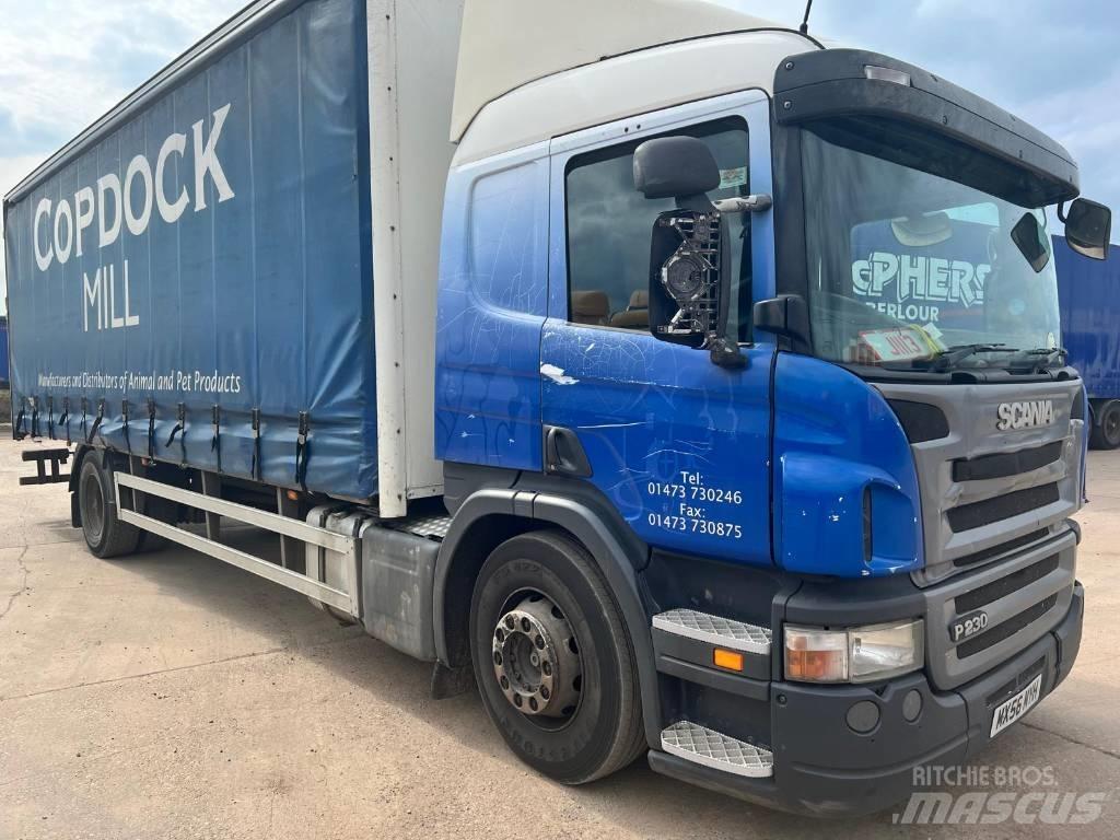 Scania P 230 Camiões caixa cortinas laterais