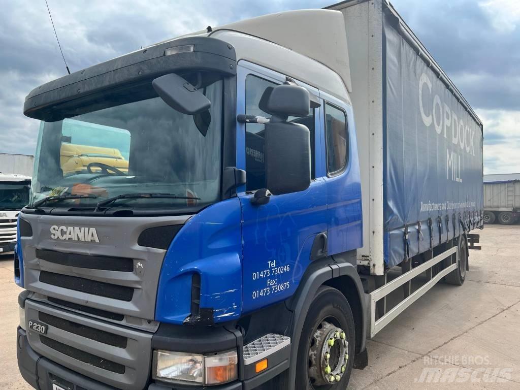 Scania P 230 Camiões caixa cortinas laterais
