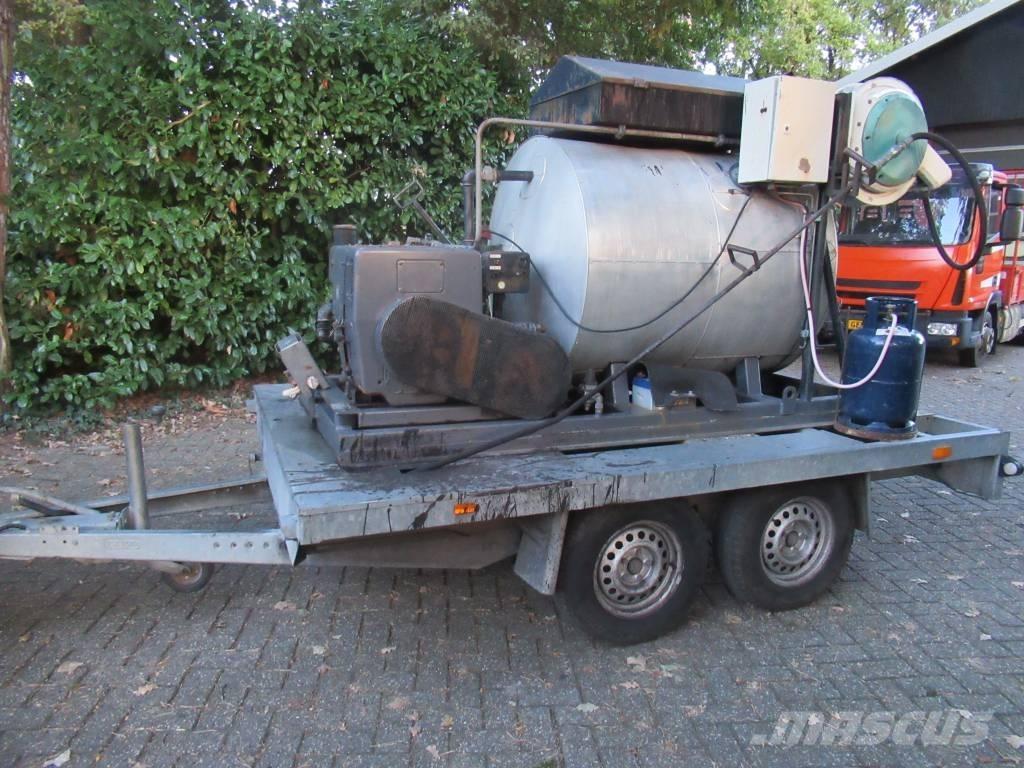Burtec TSH 1000 Pulverizadores de betume