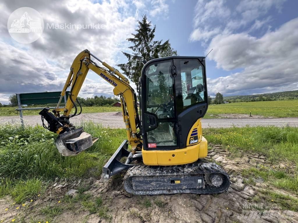 Komatsu PC 26 MR Mini Escavadoras <7t
