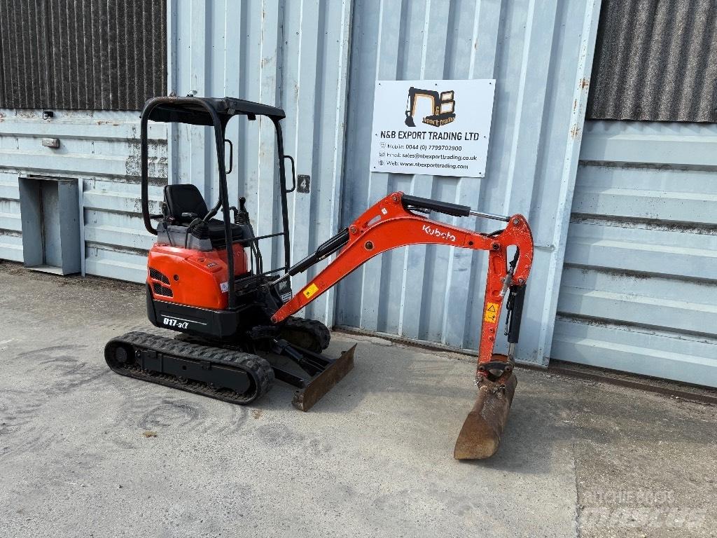 Kubota U 17 Mini Escavadoras <7t