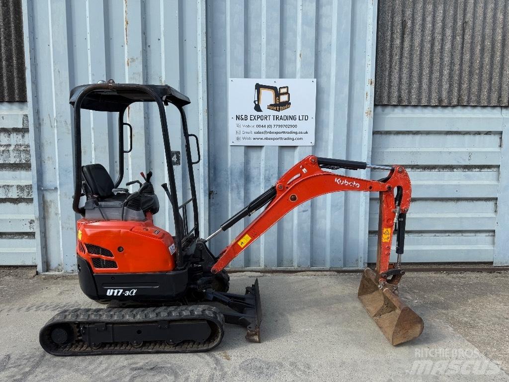 Kubota U 17 Mini Escavadoras <7t