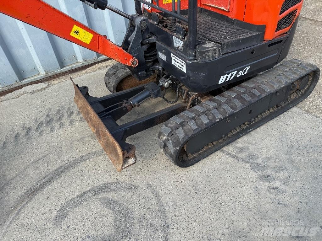 Kubota U 17 Mini Escavadoras <7t
