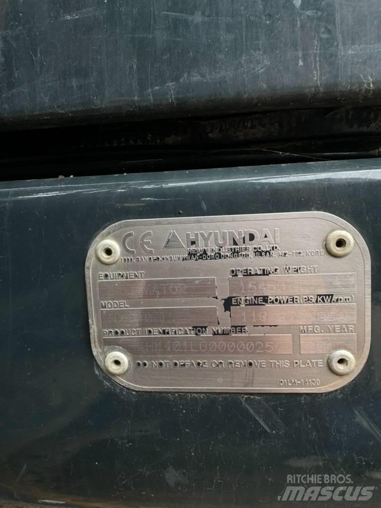 Hyundai HX 140L Escavadoras de rastos