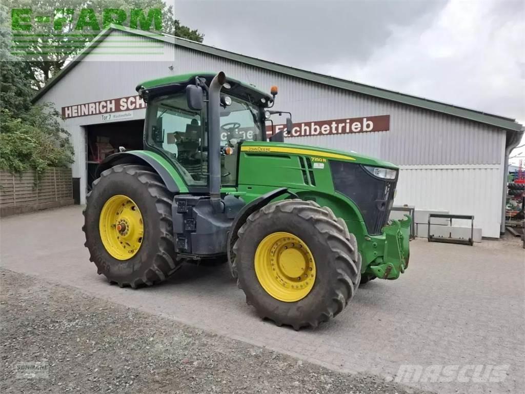 John Deere 7250 r Tratores Agrícolas usados