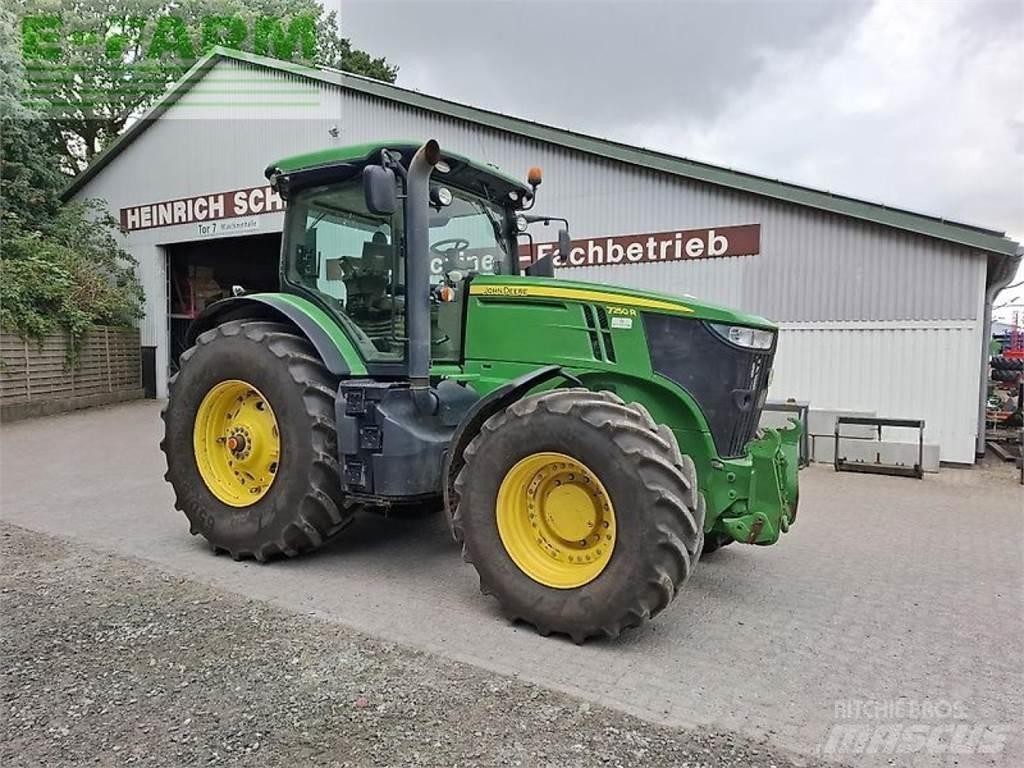 John Deere 7250 r Tratores Agrícolas usados