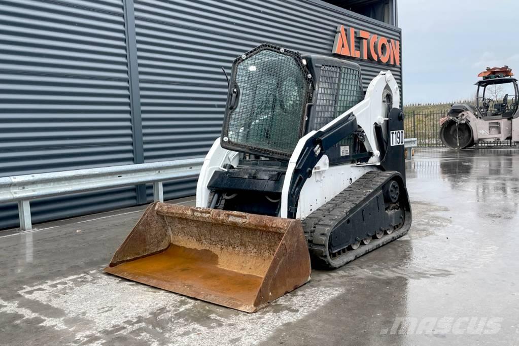 Bobcat T190 Carregadoras de direcção deslizante