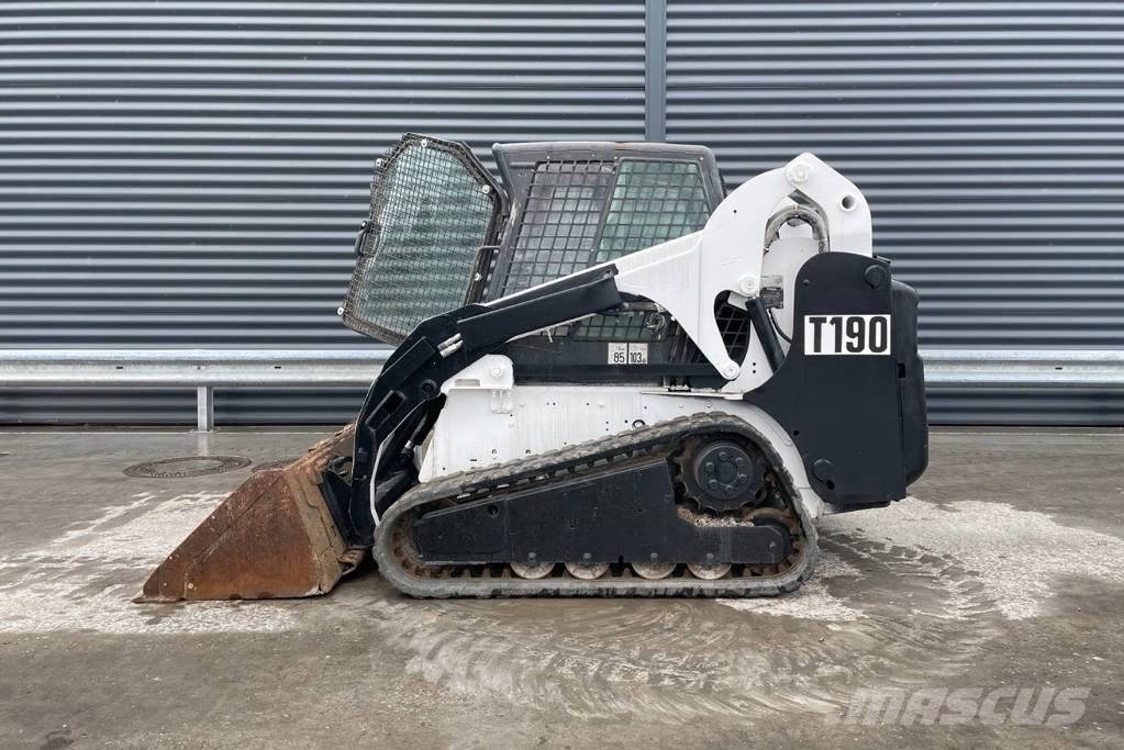 Bobcat T190 Carregadoras de direcção deslizante