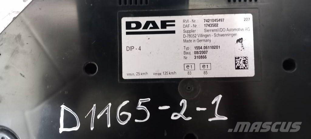 DAF LF 45.     1743502 Electrónica
