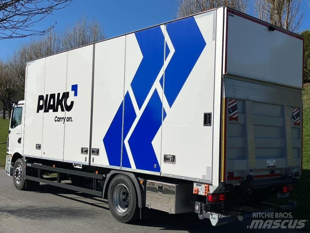 MAN TGM 18.290 Camiões de caixa fechada