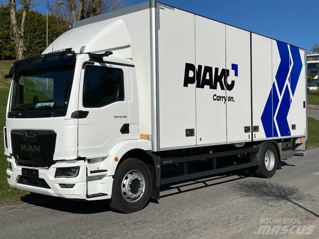 MAN TGM 18.290 Camiões de caixa fechada