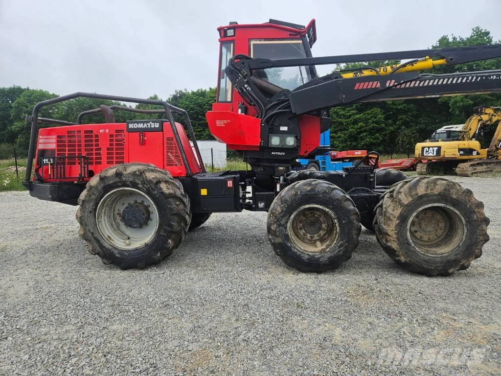 Komatsu 911.5 Processadores florestais