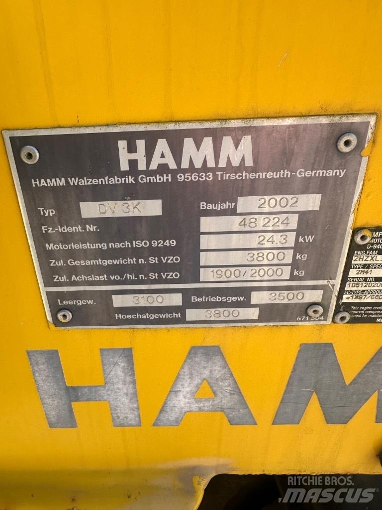 Hamm DW3 tromble Cilindros Compactadores - Outros