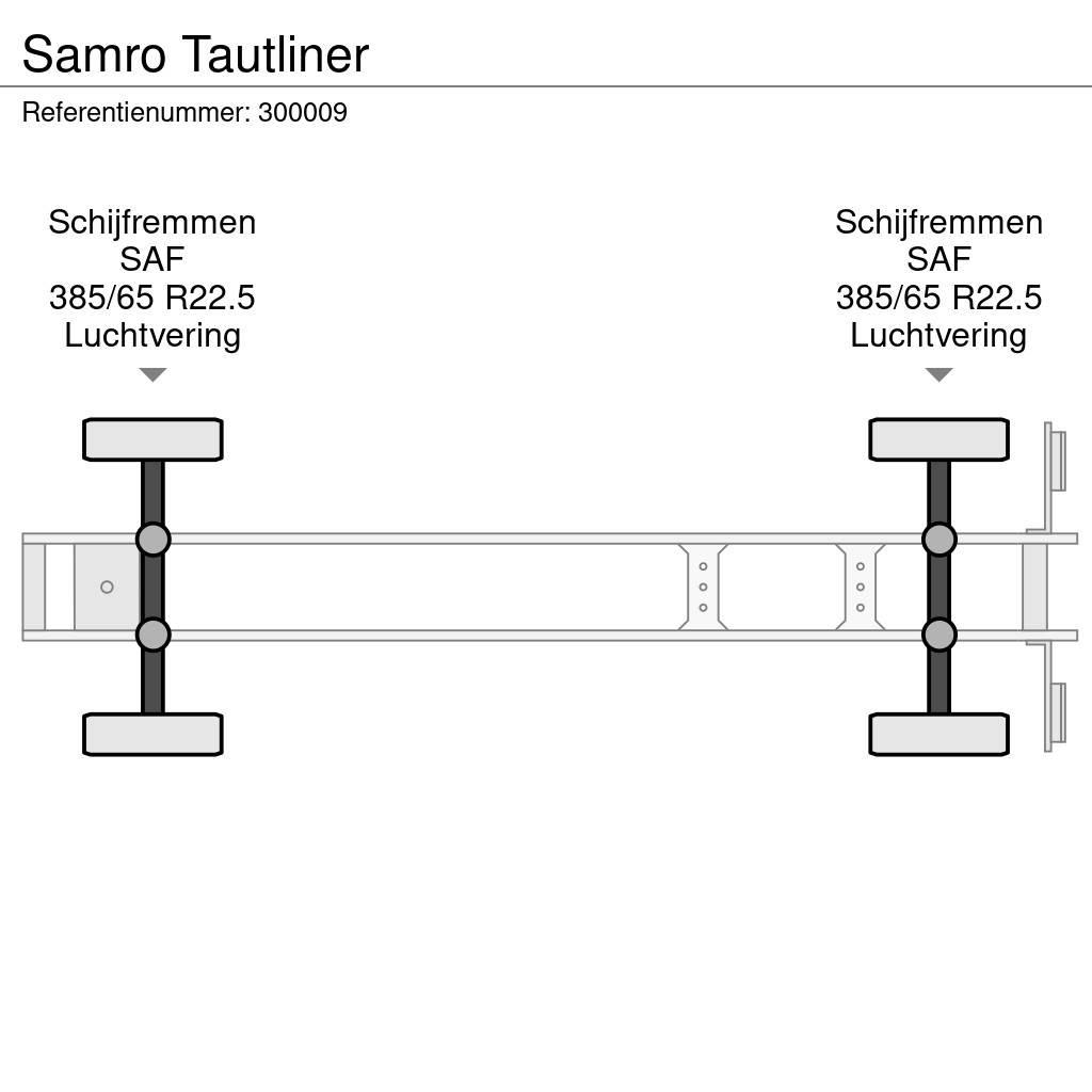 Samro Tautliner Semi Reboques Cortinas Laterais