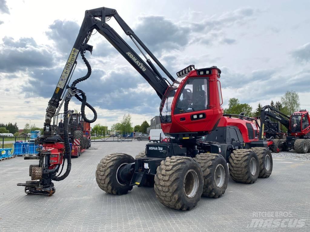 Komatsu 901 XC Processadores florestais