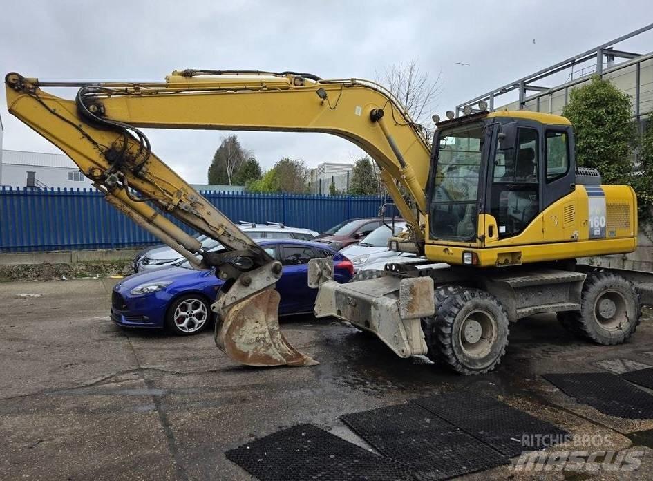 Komatsu PW 160-7 Escavadoras de rodas
