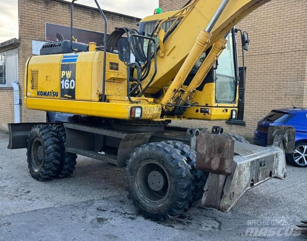 Komatsu PW 160-7 Escavadoras de rodas