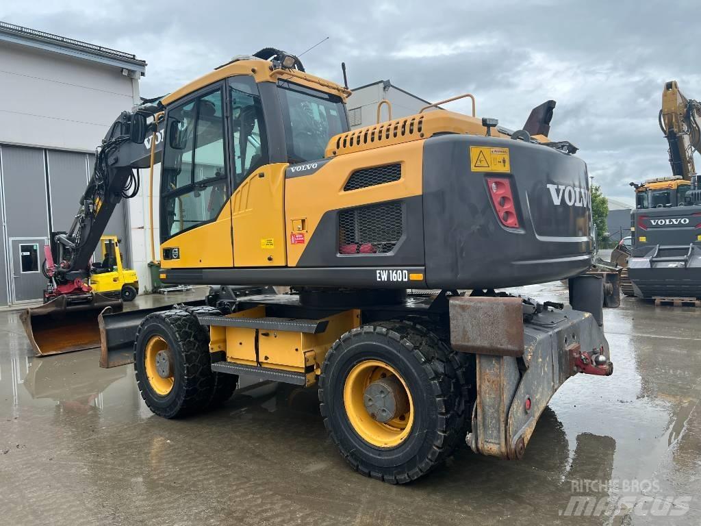 Volvo EW160D Escavadoras de rodas