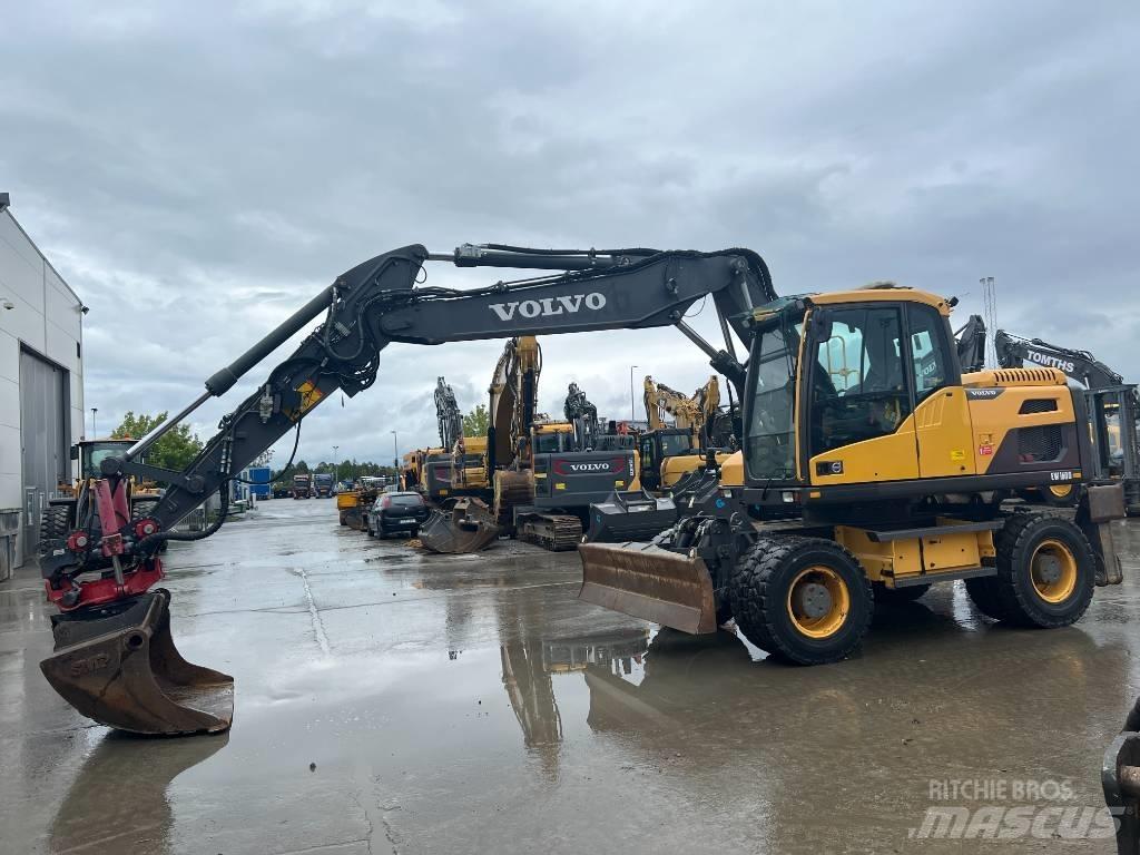 Volvo EW160D Escavadoras de rodas