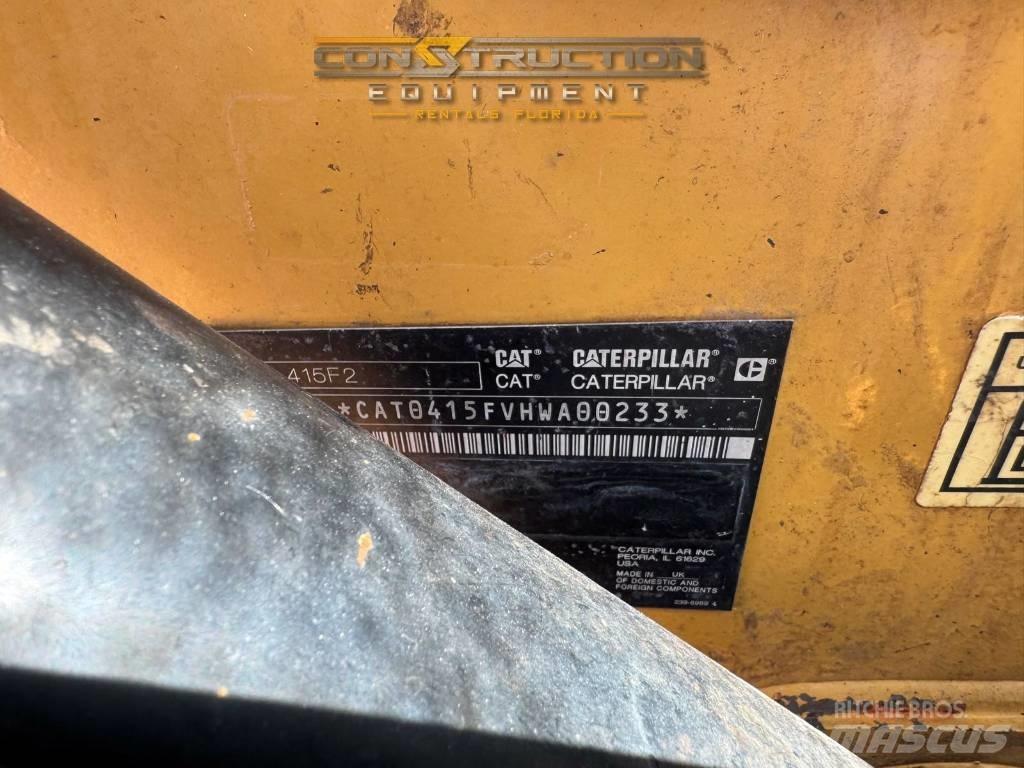 CAT 415F 2 Retroescavadoras