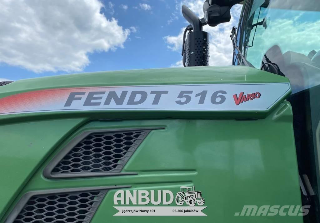 Fendt 516 Vario Tratores Agrícolas usados