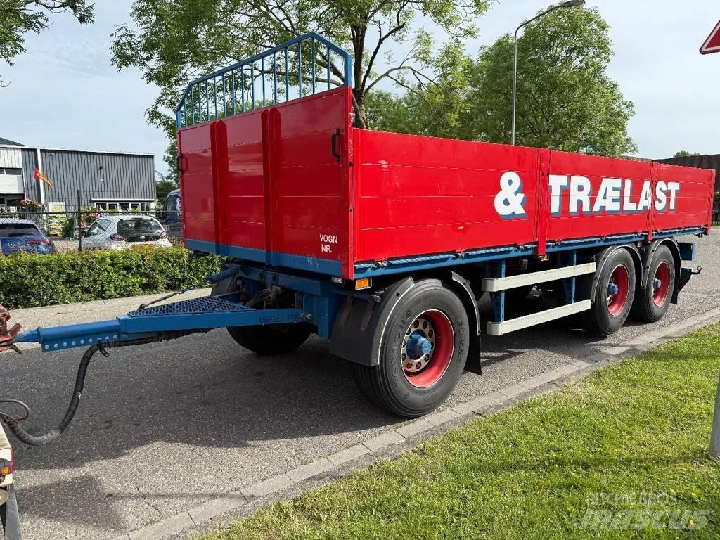 HFR 3X BPW AXLE Reboques estrado/caixa aberta