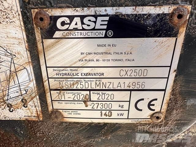 CASE CX 250 D Escavadoras de rastos