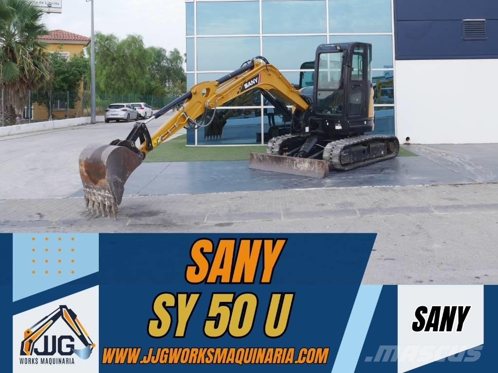 Sany SY 50 U Mini Escavadoras <7t