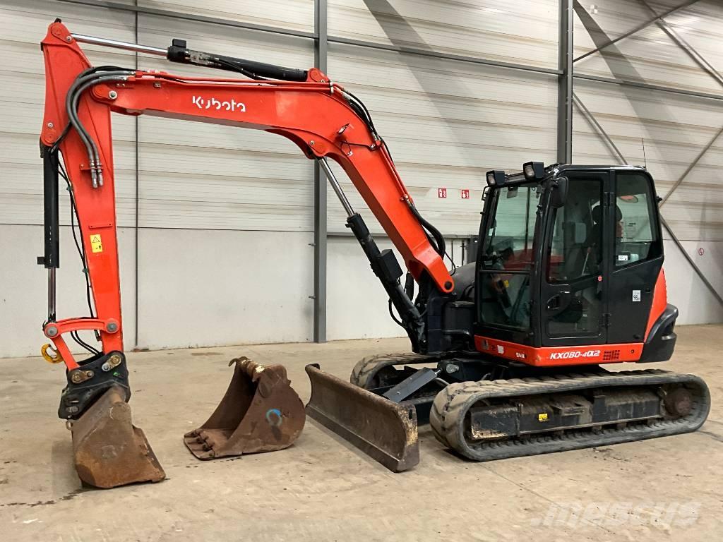 Kubota KX 080-4 A 2 Escavadoras Midi 7t - 12t